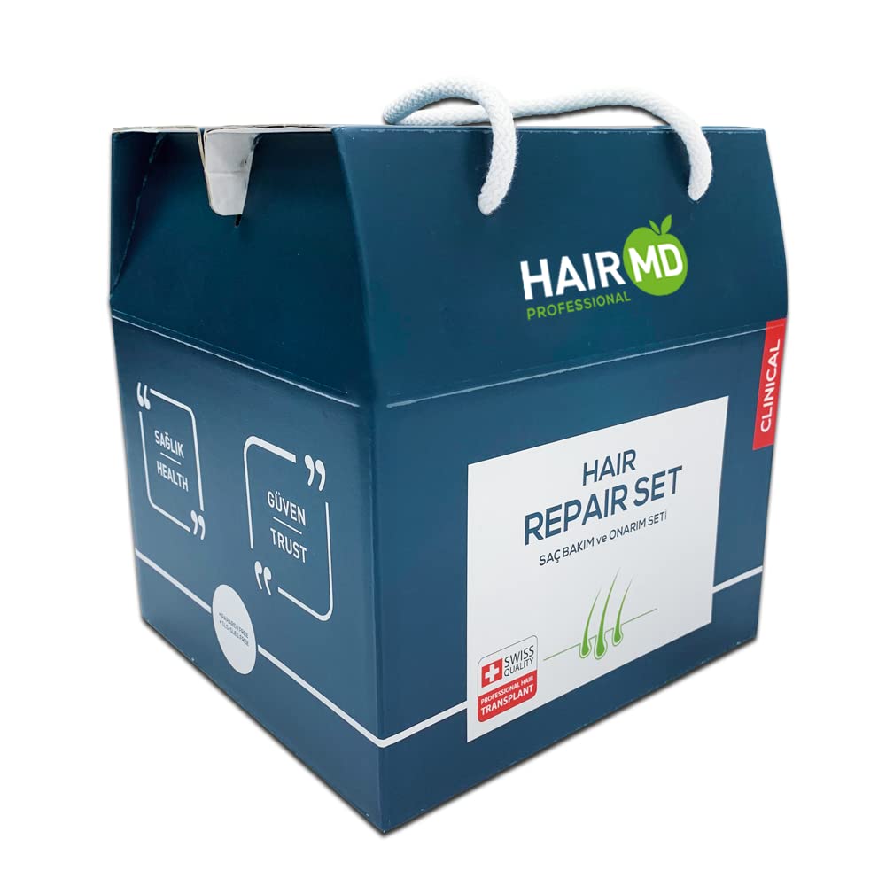 Post-Transplant Hair Repair Set6-Month Hair Repair Treatment with Repair Shampoo, Repair Serum, Hair MultivitaminsAdvanced Hair Care Products with Biotin, Keratin, Collagen